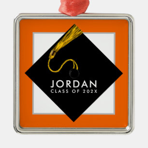 Personalised 2021 Graduation Keepsake Metal Tree Decoration