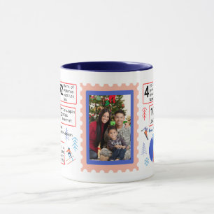 Personalised 2022 Year In Review Winter Scene Mug