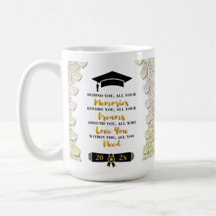 Personalised 2024 Graduation Photos Student Gifts Coffee Mug