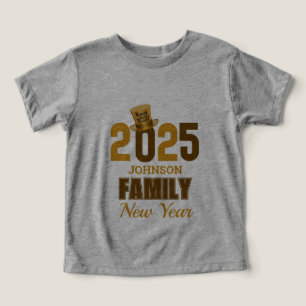 Personalised 2025 Family Name Happy New Year