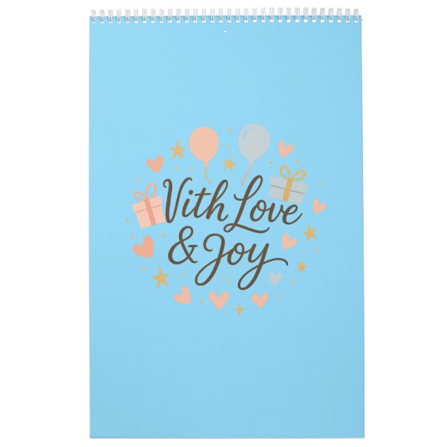 Personalised 2026 Calendar – Custom, Elegant (Cover)