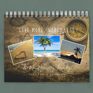 Personalised 2027 Vacation Family Photo Calendar