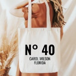 Personalised 20th 30th 40th 50th 60th 70 Birthday Tote Bag<br><div class="desc">Personalised 20th 30th 40th 50th 60th 70 Birthday Tote Bag</div>