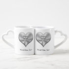 Personalised 20th Anniversary Gifts, Lovers Mugs