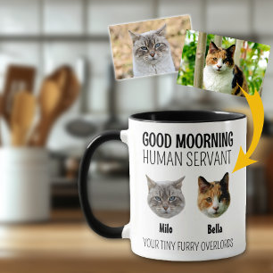 Personalised 2 Cat Photo Mug