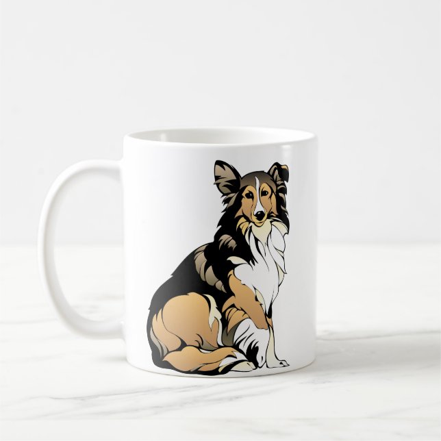 Personalised 2 Pet Photo Custom Coffee Mug (Left)