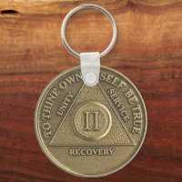Personalised 2 Year Sober – AA Anniversary Coin
