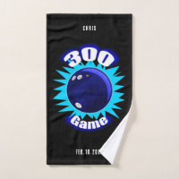Personalised 300 Game Blues Bowling
