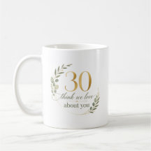 Personalised 30 Things We Love About You Gift