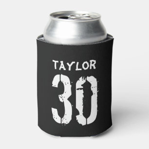 Personalised 30th Birthday Gag Gift Can Cooler