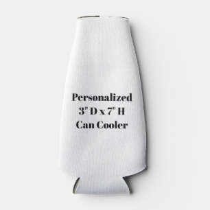 Personalised 3" D x 7" H Can Cooler