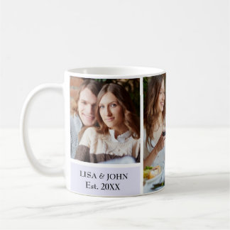 Personalised 3 Photo Collage Coffee Mug