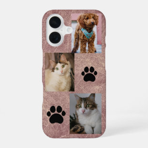 Personalised 3 Photo Phone Case Custom Collage