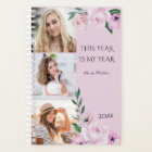 Personalised 3 Photo Pink Floral 2023
