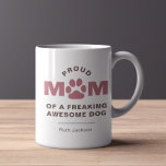 Personalised 3 Photo Proud Mum of Awesome Dog Mug<br><div class="desc">Introducing our personalised 3 photo 'Proud Mum of Awesome Dog' mug, designed for the dog moms who boast about their furry companions with pride. Crafted from durable ceramic and finished with a glossy glaze, this mug is as sturdy as the bond between a mum and her dog. It's the perfect...</div>