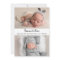Personalised 3 Photo Thank You Birth Announcement