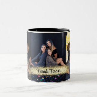 Personalised 3 photos photo coffee mug