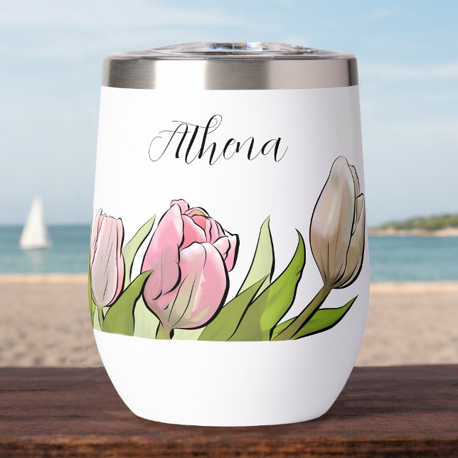 Personalised 3 Tulips (Creator Uploaded)