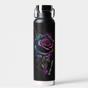 Personalised 3d Rose Water Bottle