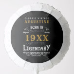 Personalised 40th Birthday Balloon<br><div class="desc">Personalised 40th birthday balloons celebrating the "Birth Of A Legend". Add the name and details using our simple template. We also have a range of gifts and party supplies to match.</div>