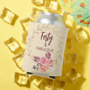 Personalised 40th Birthday Cooler