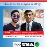 Personalised 40th birthday for men UK Fake News