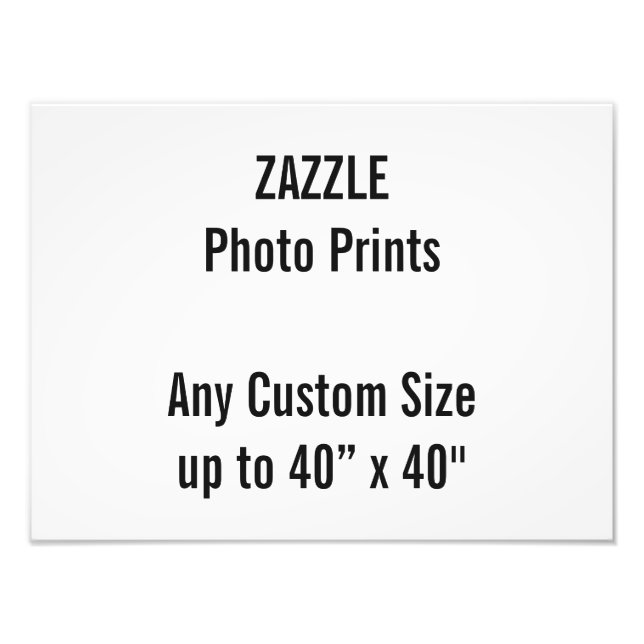Personalised 40x30 cm Photo Print, or custom size Print (Front)