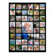 Personalised 45 Photo Collage Custom Colour