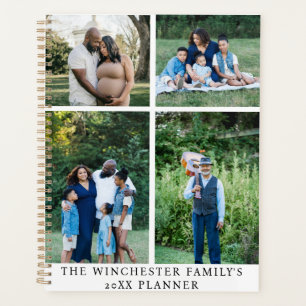 Personalised 4-Image Family Planner