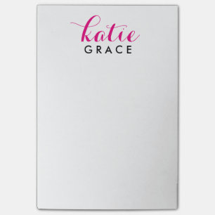 Personalised 4x6 Post-It Notes