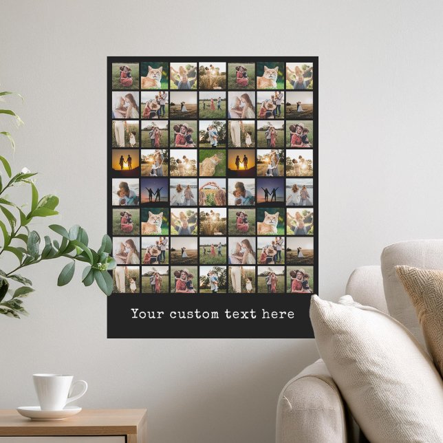Personalised 56 Photo Collage Poster (Creator Uploaded)