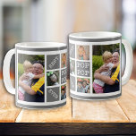 Personalised  5 Photo Collage Best Pop Pop Ever   Coffee Mug<br><div class="desc">Express how much you love your grandpa with affection.A photo mug with 5 pictures of grandfather and grandkids will fill his heart with happiness.</div>