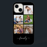 Personalised 5 Photo Collage family, Custom text  Case-Mate iPhone 14 Case<br><div class="desc">Customisable Photo iPhone 14 Case, Photo Collage Gifts for him or her, are the perfect gift for a couple, grandparents, wedding, anniversary, baby, Christmas, valentine's day, mother's day, or father's day! They also make a great gift for friends. *** if you encounter any design problems or need help, you can...</div>