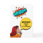 Personalised 60th Birthday Vintage Comic Funny