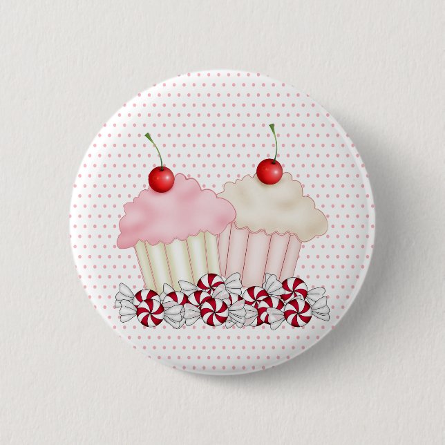 Personalised 6 Cm Round Badge (Front)