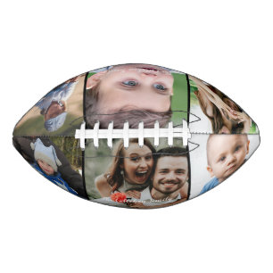 Personalised 6 Photo Collage Custom Football