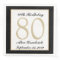 Personalised 80th Birthday Party Napkins