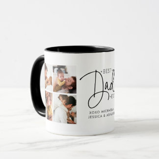 Personalised 8-photo 'Best Dad Ever' Mug