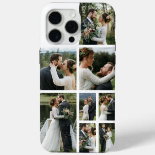Personalised 8 Photo Collage iPhone 15 Pro Max Case