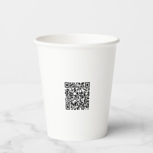 Personalised 8oz Paper Cup without Lid for Events