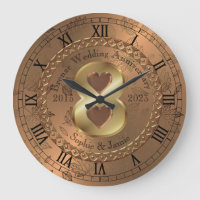Personalised 8th Bronze Anniversary Gift Idea