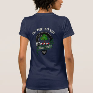 Personalised Abercrombie Clan Badge Women's T-Shirt