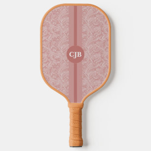 Personalised Abstract Blush Pink Pickleball Paddle