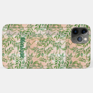 Personalised Abstract Greenery Case-Mate iPhone Case