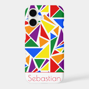 Personalised Abstract LGBTQ Rainbow Pride Colours