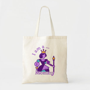Personalised Abstract Mum Design Custom Name Tote Bag