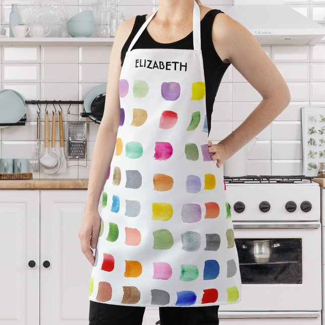 Personalised Abstract Pattern Apron (Creator Uploaded)