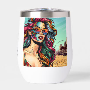 Personalised Abstract Woman at Beach