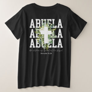 Personalised Abuela Blessed Grandma Shirt