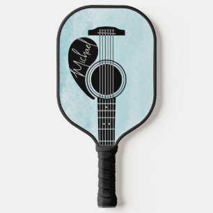 Personalised Acoustic Guitar Pickleball Paddle